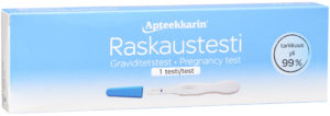 Apteekkarin raskaustesti
