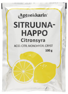 Apteekkarin Sitruunahappo